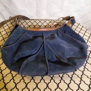 Lucky Brand Vintage Inspired Blue Bag